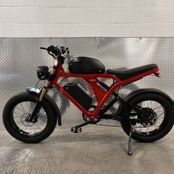 ✅⚡️BRAND NEW - 2000W Peak Motor /48V Dual Battery, 41ah Battery, Electric E Bike, 39mph Top Speed, 5’4-6’5(Rider) Kong 