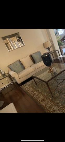 Off White Fabric Couches 