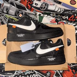 2018 Off-White x Nike Air Force 1 Low ‘Black’