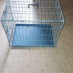 NEW I CRATE METAL CAT OR DOG CARRIER. FOLDABLE AND COLLAPSIBLE. 