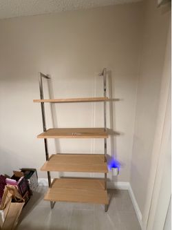 Wall-Mounted Bookshelf