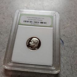 1978  S ROOSEVELT  DIME  DCAM GEM PROOF