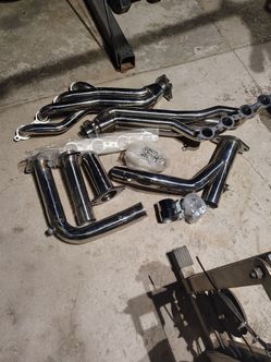 Long tube headers complete set