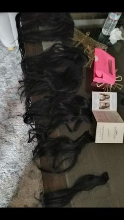 Extension hair natural