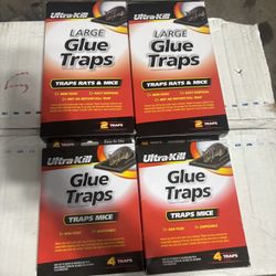 Mouse Glue Traps (4. Packages) 
