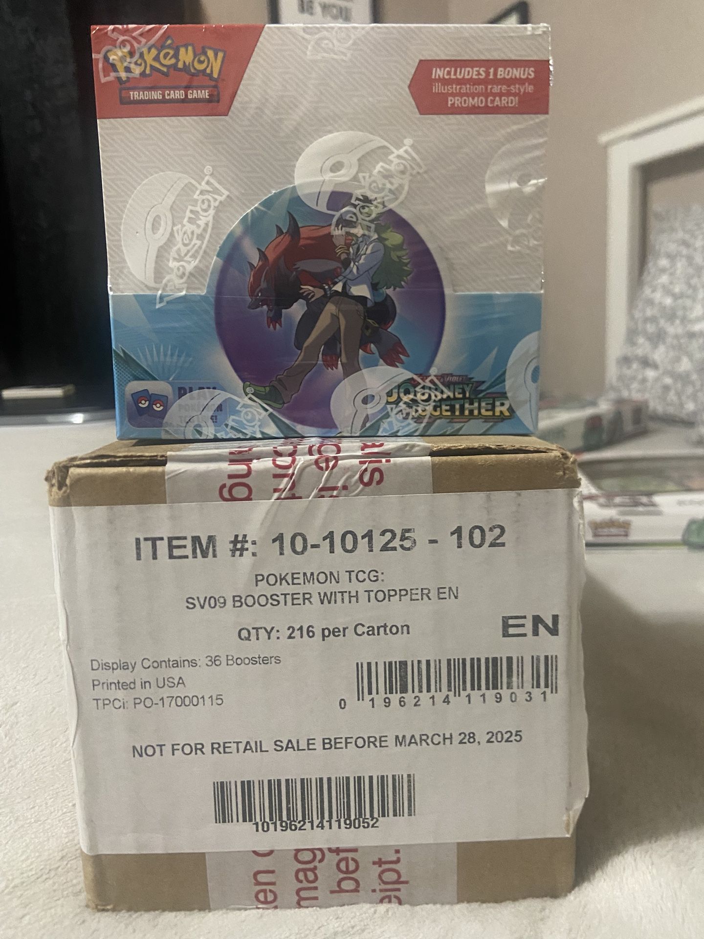 Journey Together Booster Box Case