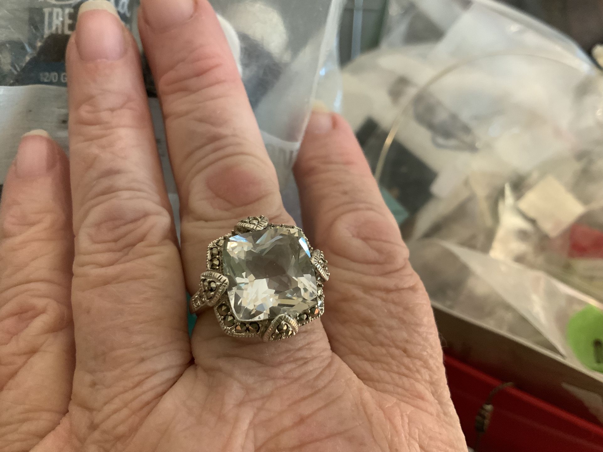 Vintage Marcasite Ring