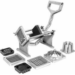 Barton Commercial Grade French Fry Cutter, Complete Combo Sets 4 Blades Cut Great for Potato, French Fries, Cucumber Vegetables Carrot, Stainless Stee