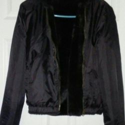 NEW.  Beautiful Brown Reversible JACKET