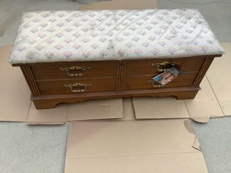 Lane Cedar Chest Mid Century 1958 Wood Storage Bench