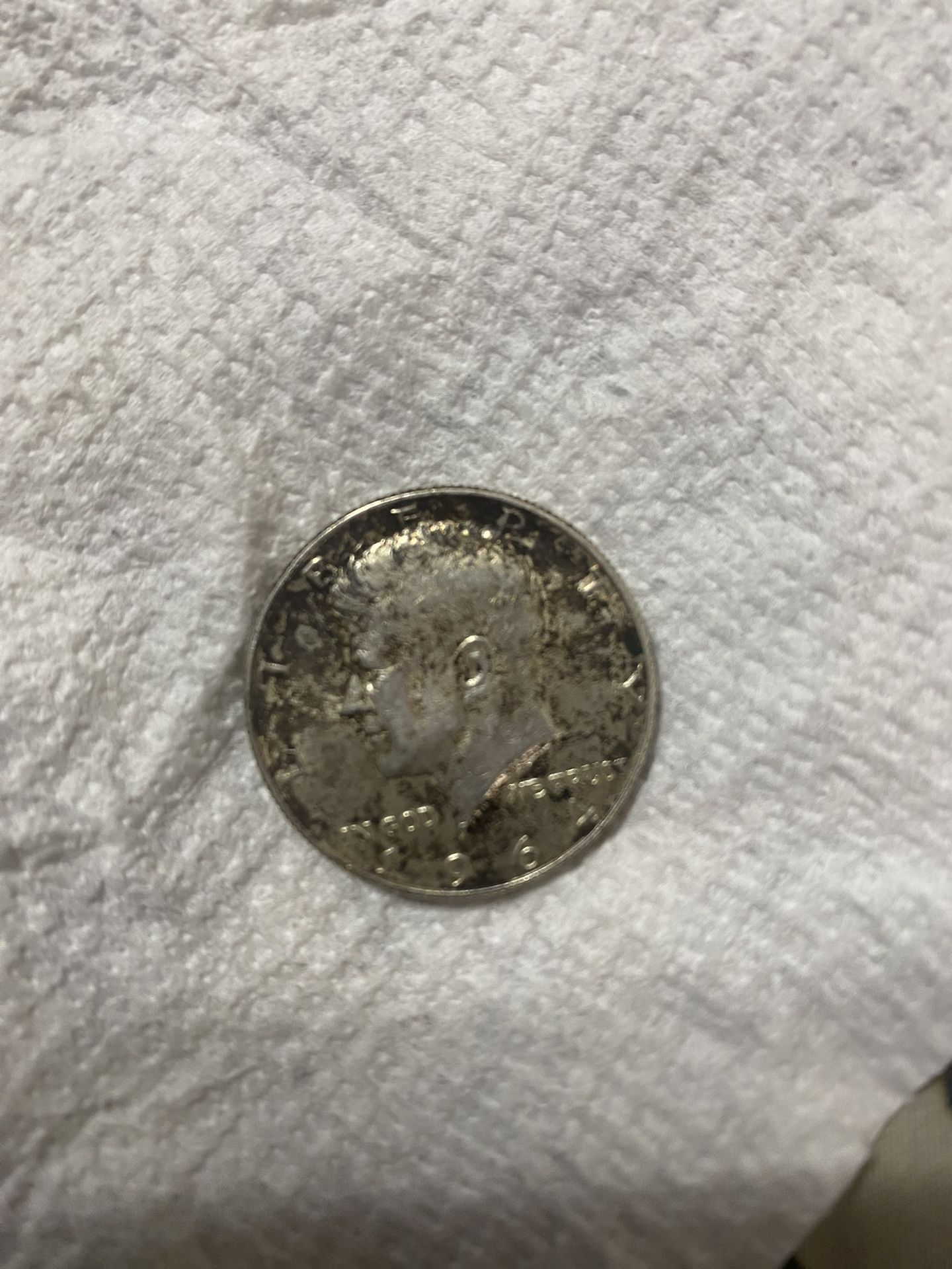 1964-D Kennedy Silver Half Dollar GEM BU FREE SHIPPING!