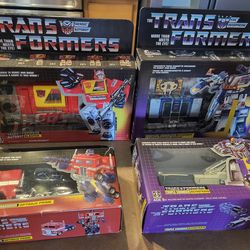 Transformers Toys Lot (4) Re-Issues