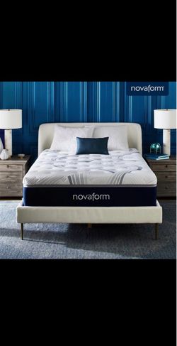 Novaform memory foam gel mattress queen size