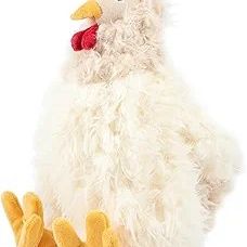 NWT Best Pet Supplies Crinkle Chicken Dog Toy Plush Activities Play 