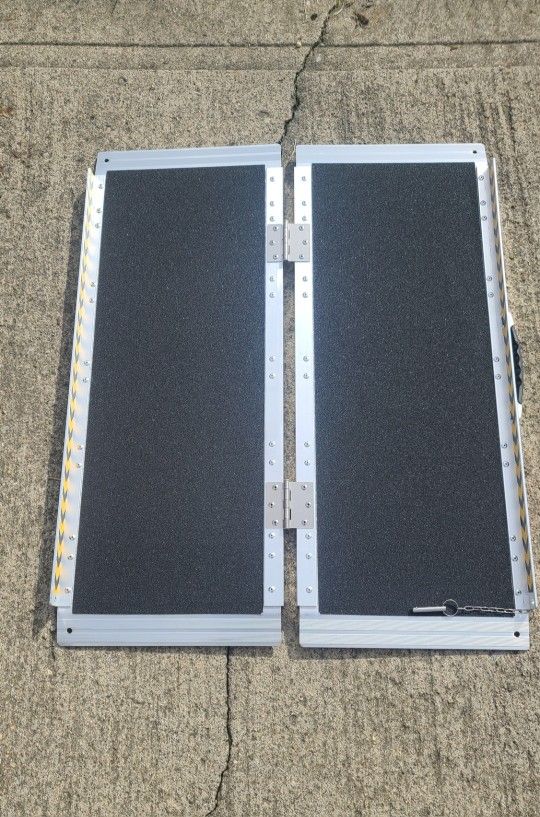 3FT, Ramp Non-Slip Aluminum Folding Wheelchair Ramp