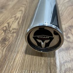 Titan Olympic Barbell With Weight Plates 