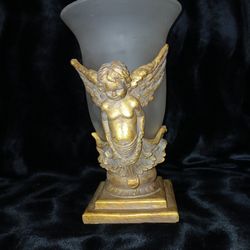 Cherub  Candle Holder