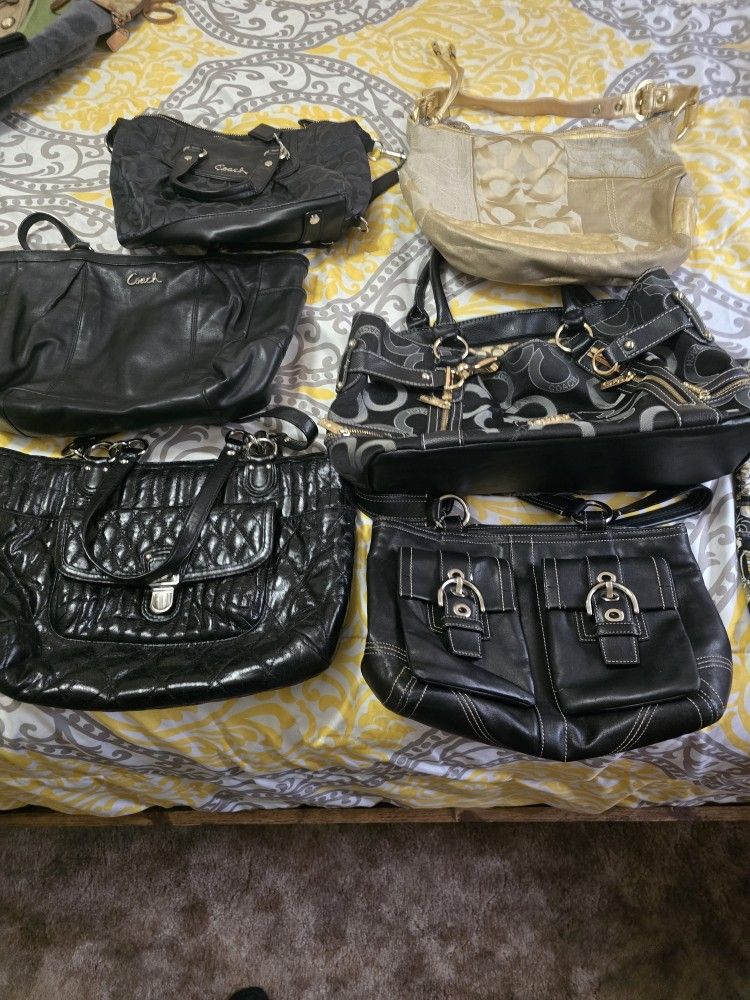Coach Purses And Wallets Each Purse $25. Wallets $10