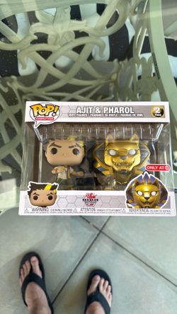 Funko pop Bakugan Ajit & Pharol exclusive 2 pack