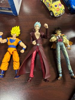 Anime Action Figure Lot of 3