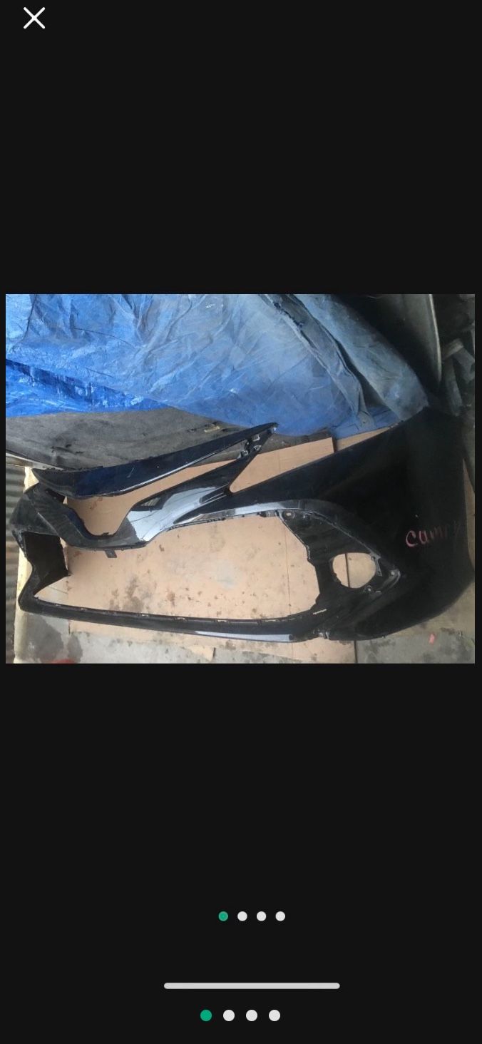 Toyota Camry Front Bumper LE/XLE 18to20 Factory Oem 