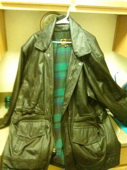 Leather jacket men/Women