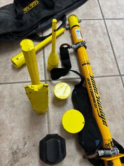 Slide sledge hammer /equipo pesado para trineos deslizantes