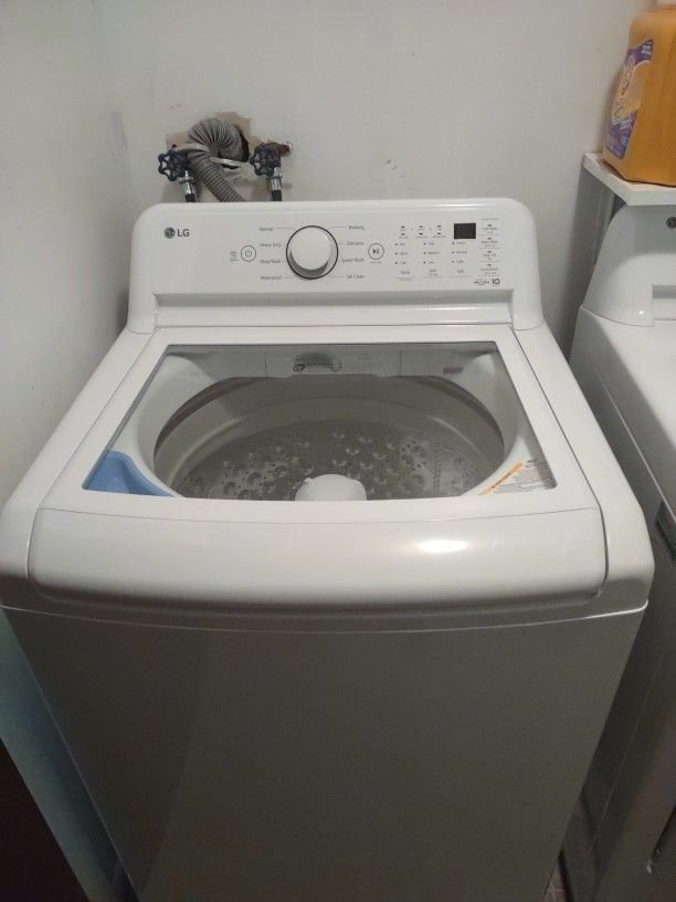 LG Top Loading Washer & matching LG Dryer