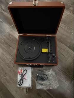 Portable  Vinyl Record Player
