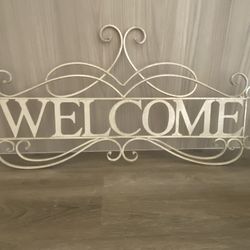 Welcome Sign