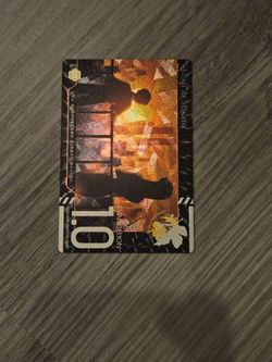 Neon Genesis Evangelion Wafer Card (Shinji + Misato)