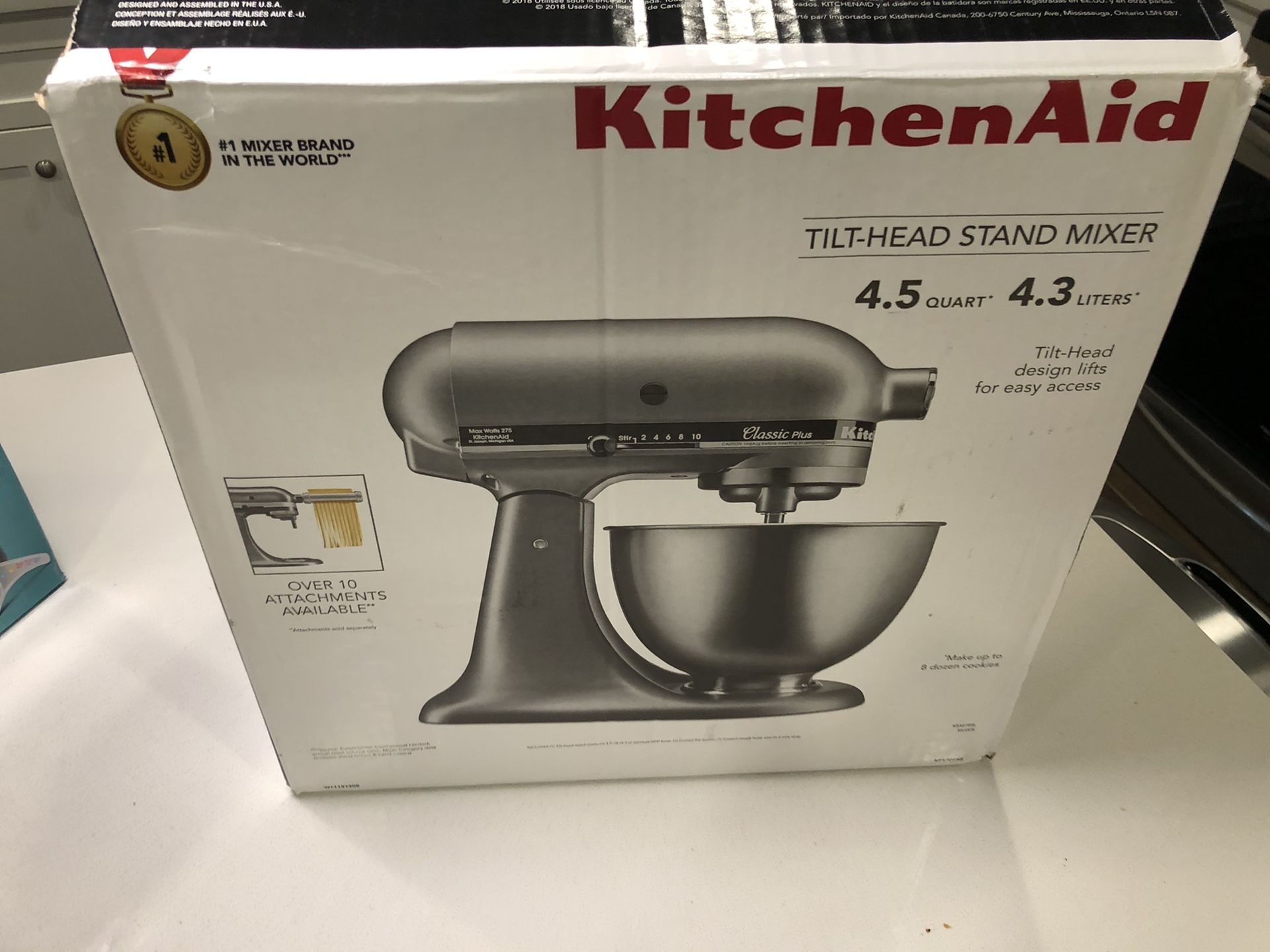 Brand New KitchenAid 4.5 Quart Mixer