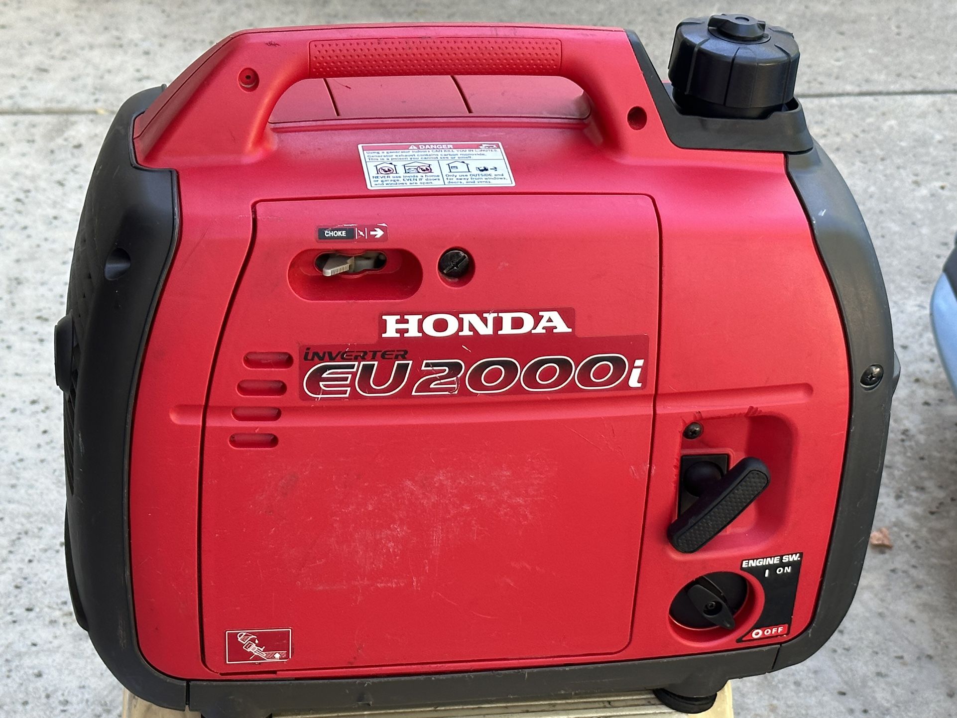 Generator Honda EU2000i inverter. If it’s listed it’s available. for