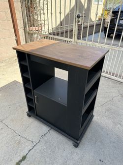 Kitchen Island With Locking Wheels