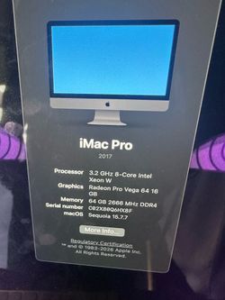 2017 iMac Pro