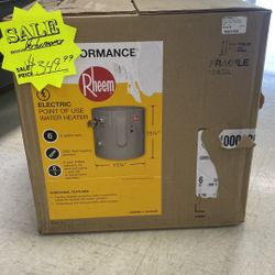 Brand New Rheem Electric Water Heater 