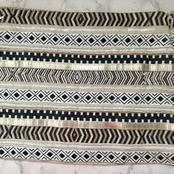 Zara Metallic Sequin Mini Skirt Medium 