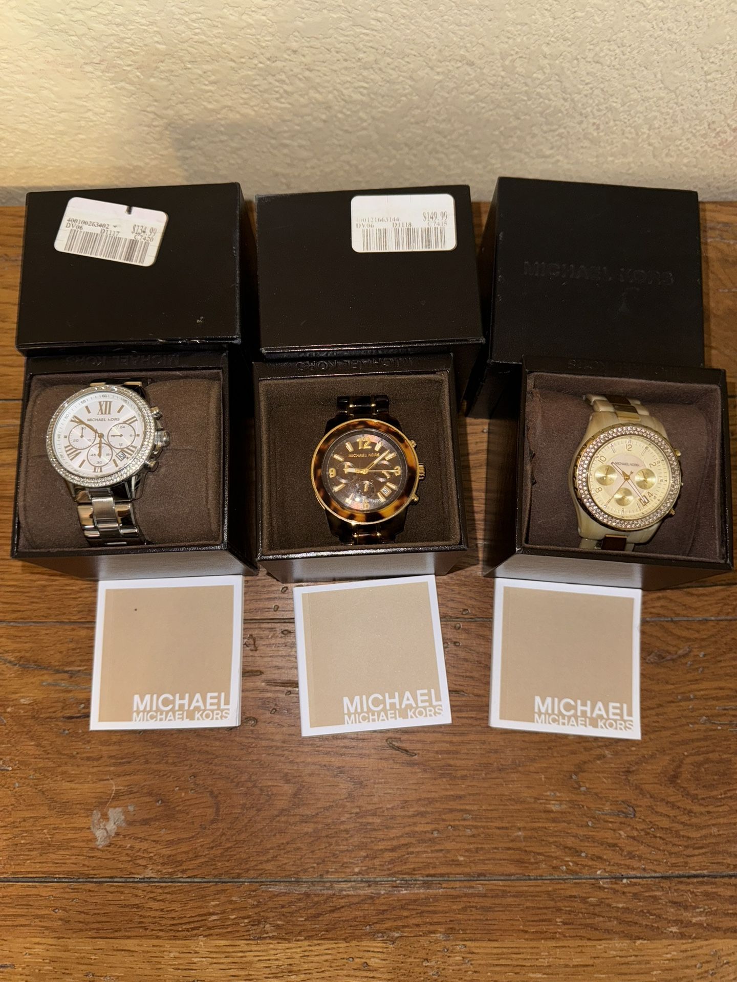 Michael KORS Watches 100% Authentic $50 Each