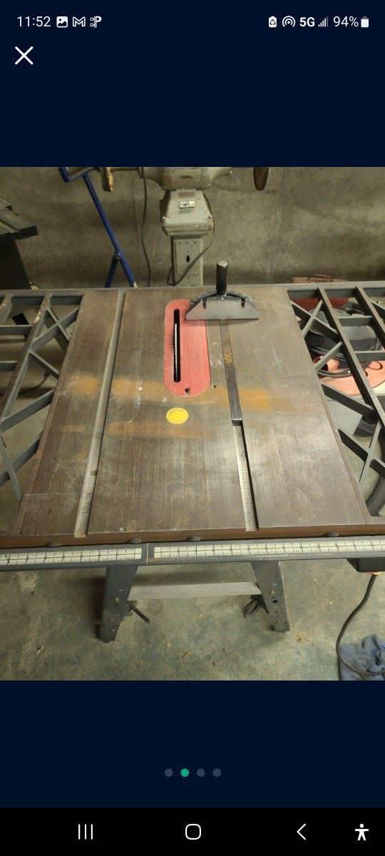 Craftsman Tabele Saw