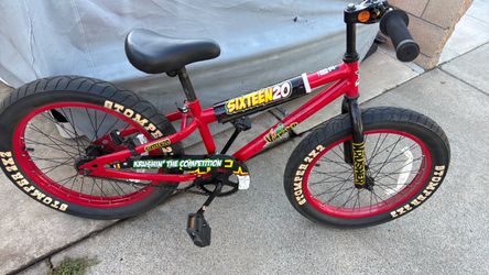 1620 Krusher Bmx.  Vintage redline GT Haro.  Laguna. Etc.  Fat tire