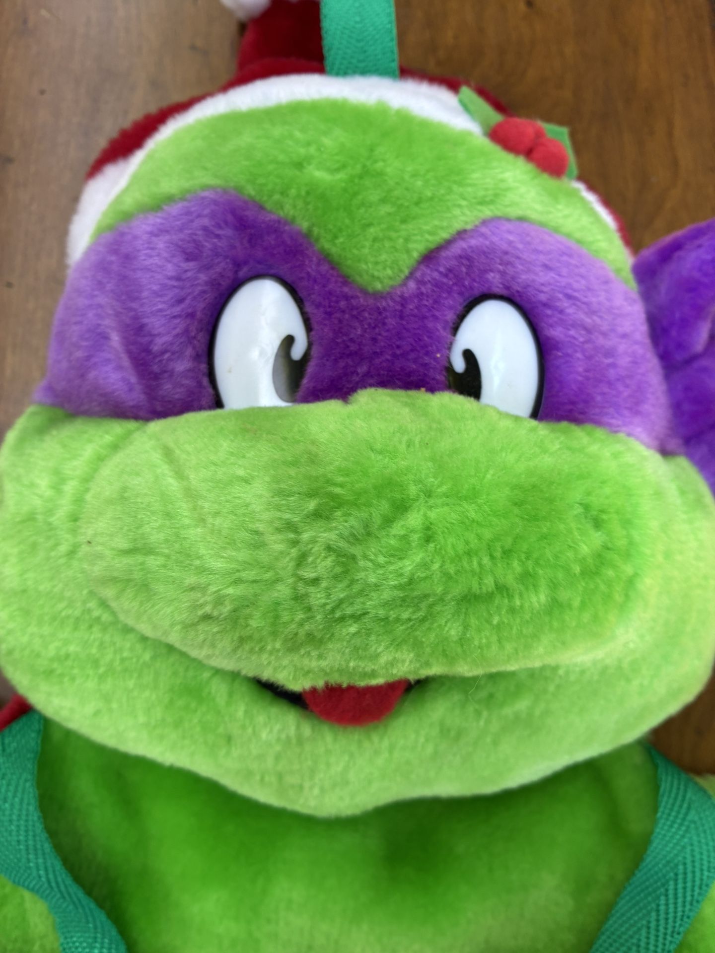 vintage Teenage Mutant Ninja Turtles Donatello Christmas stocking,