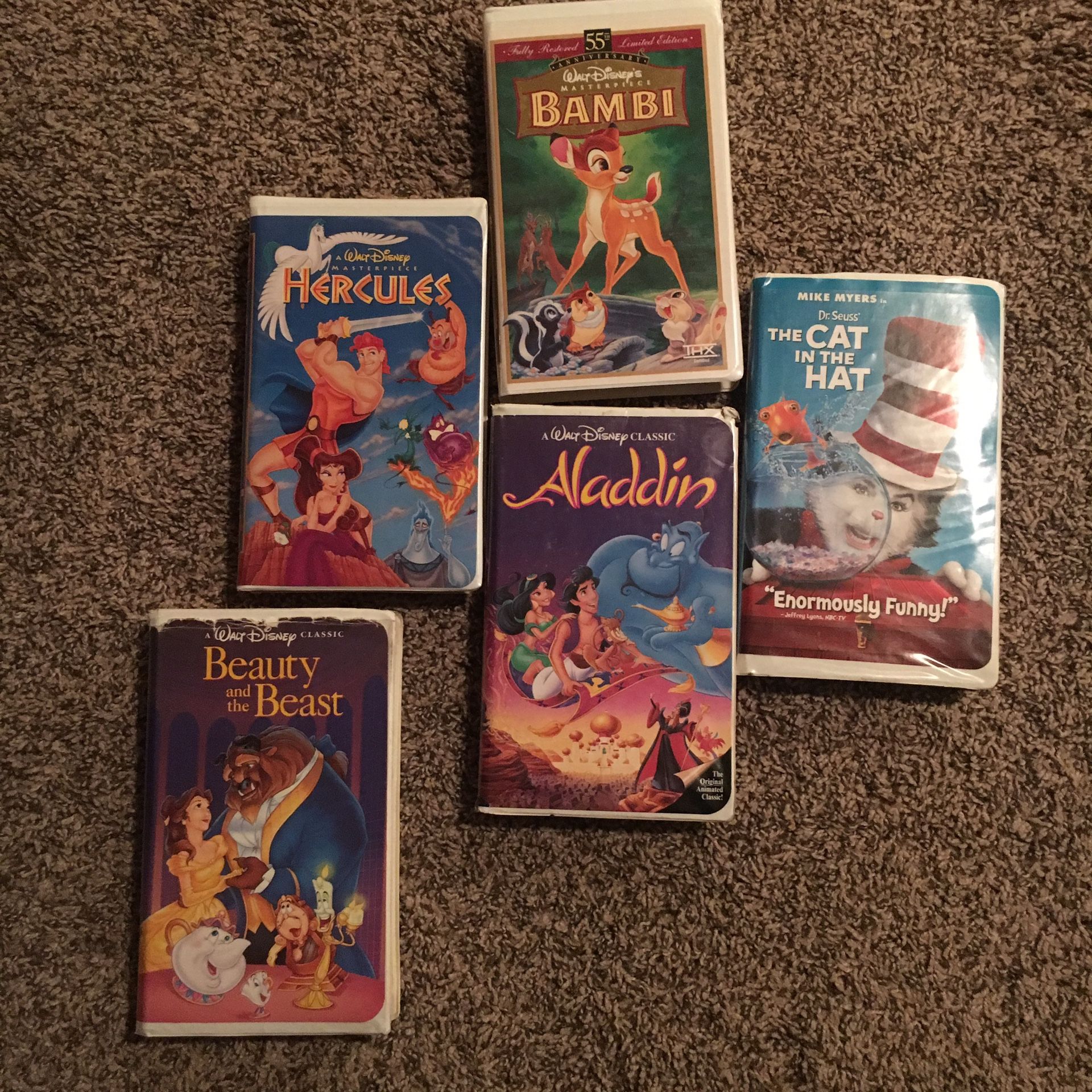 DISNEY VHS Movies