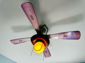Hunter Big League Baseball Ceiling Fan 44