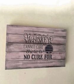 Whiskey Bar Sign