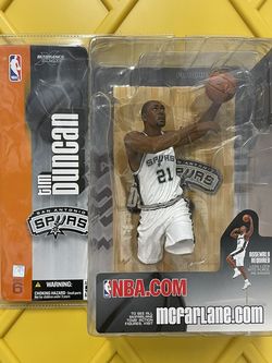 Spurs Tim Duncan McFarlane Toy NBA