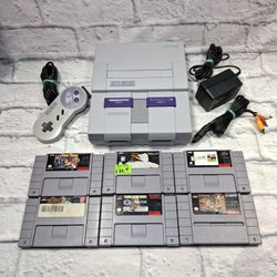 SUPER NINTENDO SNES BUNDLE 