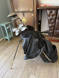 Adams Complete Golf Club Set Bag & Driver