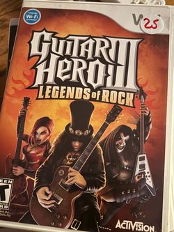 Guitar Hero III Legends of Rock Nintendo Wii