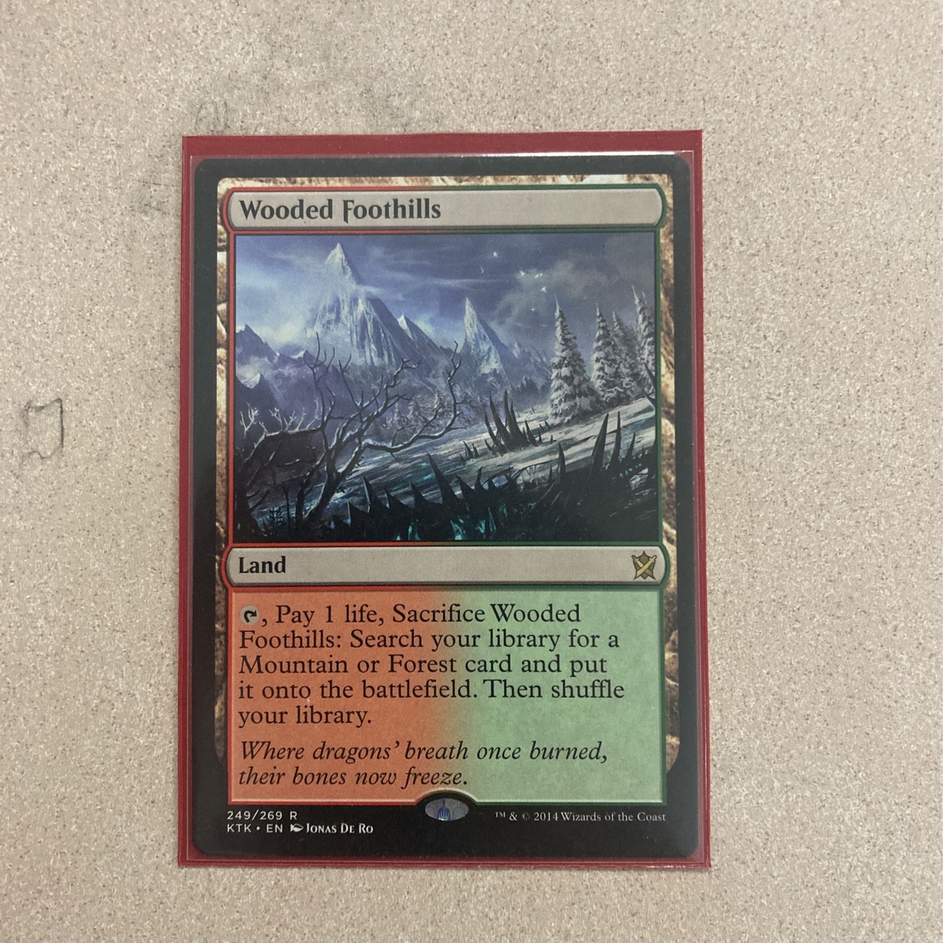 Wooded Foothills 249/269