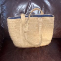 Straw Tote Bag